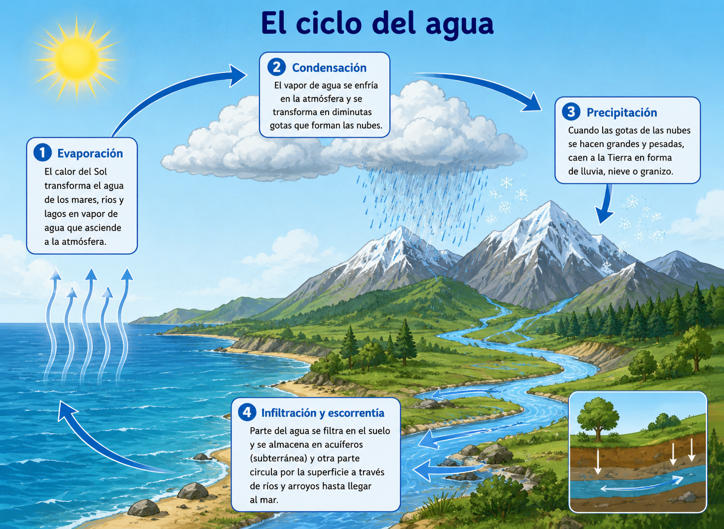 El ciclo del agua